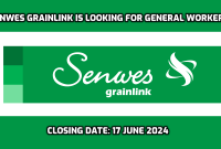 Senwes Grainlink is Looking For General Workers (2x Posts) - Apply With Grade 10