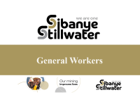 sibanye General WOrkers