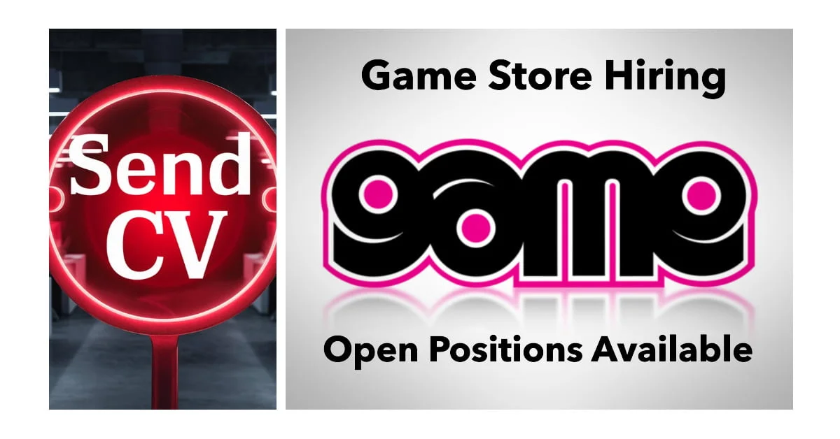 Game store hiring - multiple open positions available. Apply now for exciting opportunities in the gaming industry.